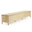 Eleonora TV meubel Jake 6 drs. - naturel