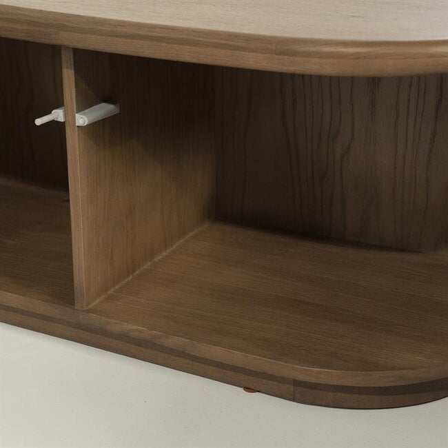 Eleonora TV meubel Josh 240 cm - bruin