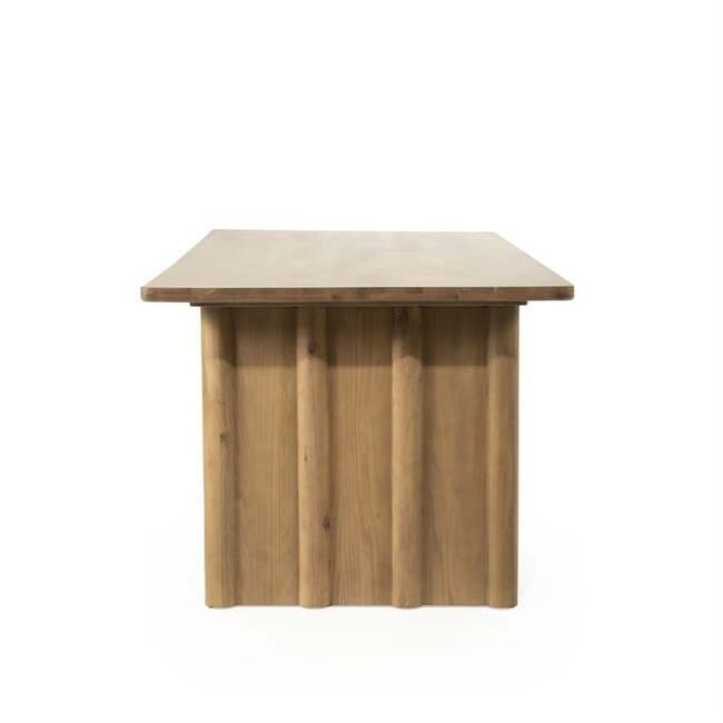 Eleonora Eettafel Jake 180x100 cm - bruin