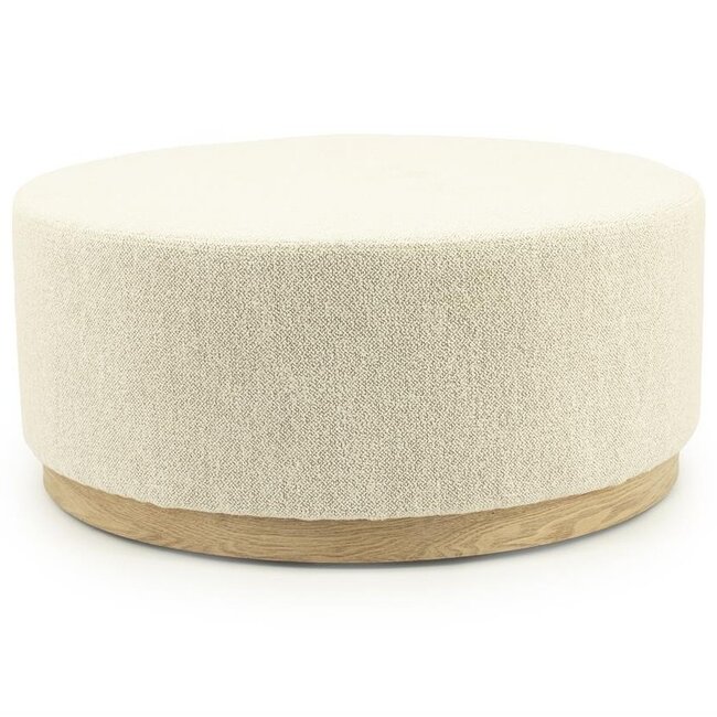 Eleonora Poef Avah large - beige Mantz