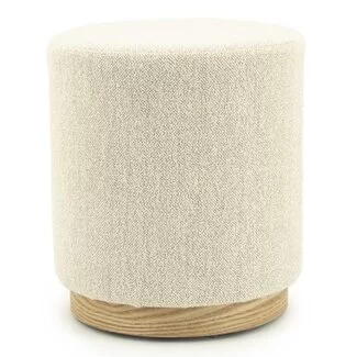 Eleonora Poef Avah small - beige Mantz
