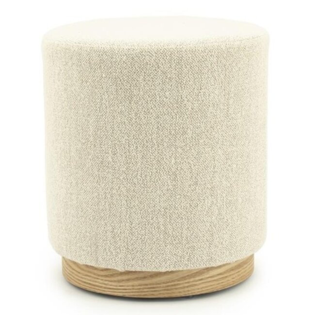 Eleonora Poef Avah small - beige Mantz