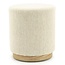 Eleonora Poef Avah small - beige Mantz