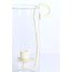 Light en Living Windlicht 17X13X28,5 cm DOLEGA glas helder+creme