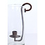 Light en Living Windlicht 17X13X28,5 cm DOLEGA glas helder+donkerbruin