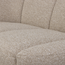 Woood Mojo 2-zits bankje links bouclé beige melange