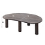 WoonStijl Salontafel 110cm niervormig Maya teak