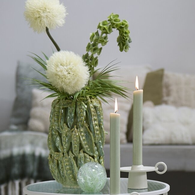 Light en Living Vaas deco Ø21x31 cm FABA mint groen