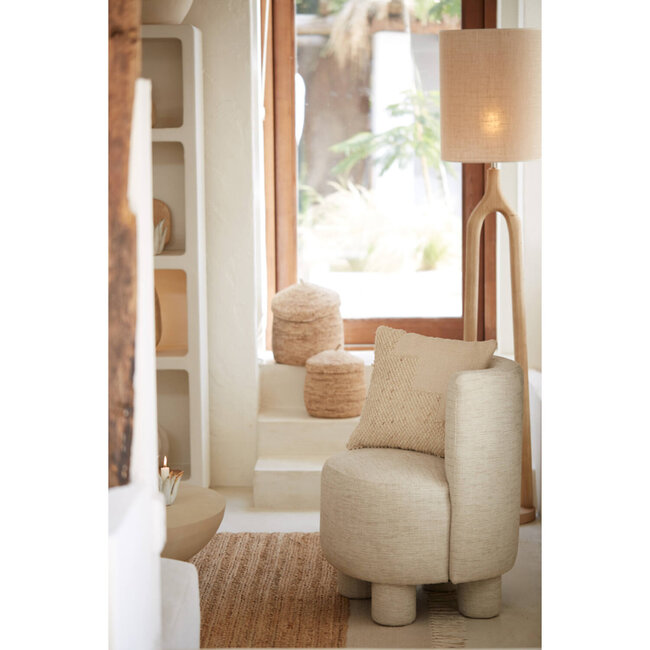 Light en Living Vloerlamp Ø30x135 cm XITTA hout mat naturel