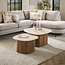 WoonStijl Salontafel set van 2 Romano kiezel