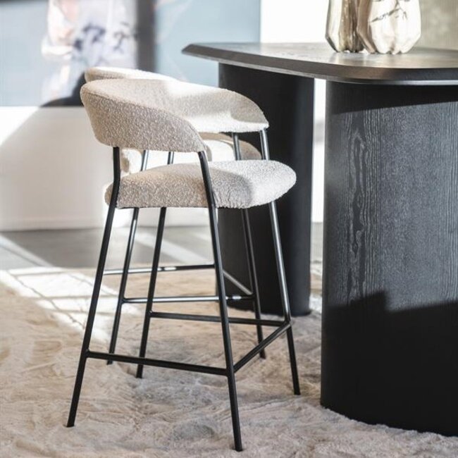 Eleonora Barstoel Luka - beige Copenhagen