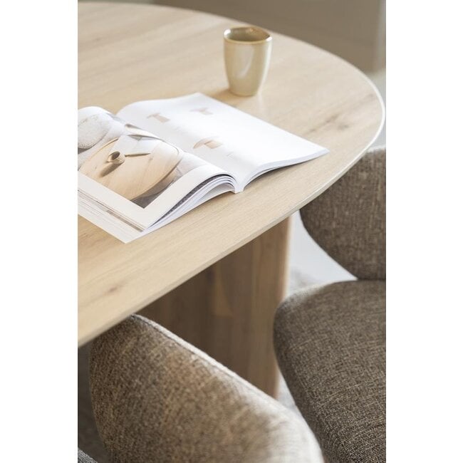 Eleonora Eettafel Dex 250x100 cm - naturel
