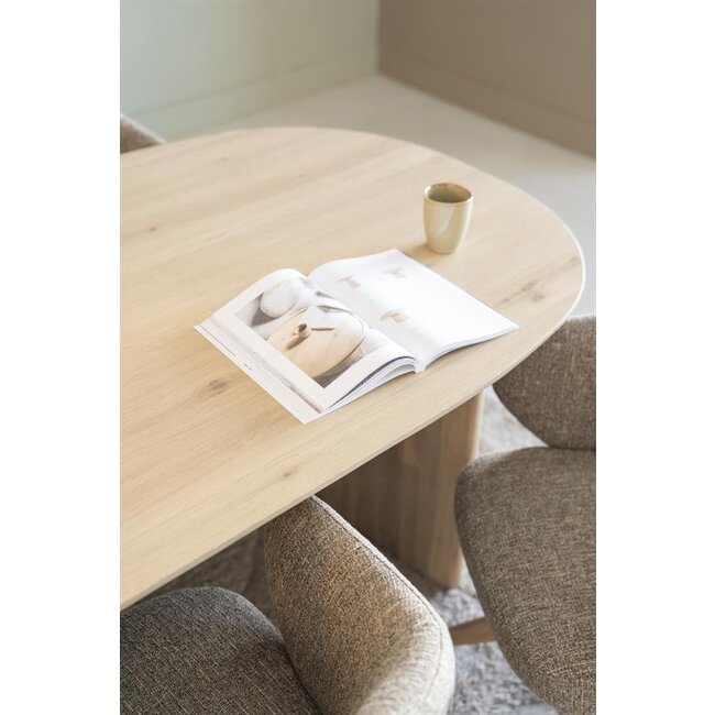 Eleonora Eettafel Dex 300x110 cm - naturel