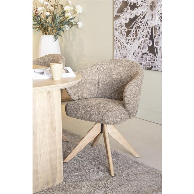 Eleonora Stoel Connor naturel - bruin Donna