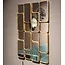 Richmond Interiors  Spiegel Birche met 16 spiegels (Goud)