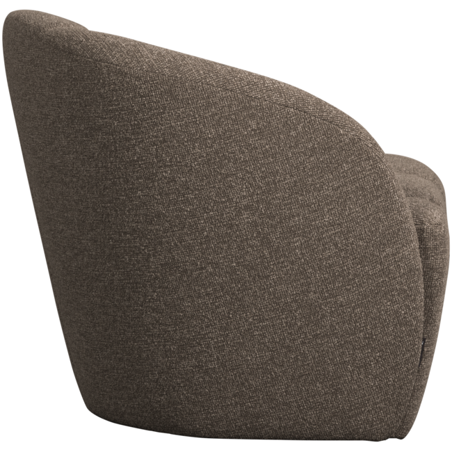Woood Mojo 2-Zits Bankje Links Boucle Bruin Melange