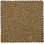 Woood Mojo 2-Zits Bankje Links Boucle Geel/Bruin Melange