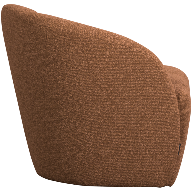 Woood Mojo 2-Zits Bankje Links Boucle Roestbruin Melange