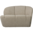 Woood Mojo 2-Zits Bankje Rechts Boucle Beige Melange