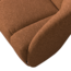 Woood Mojo 2-Zits Bankje Rechts Boucle Roestbruin Melange