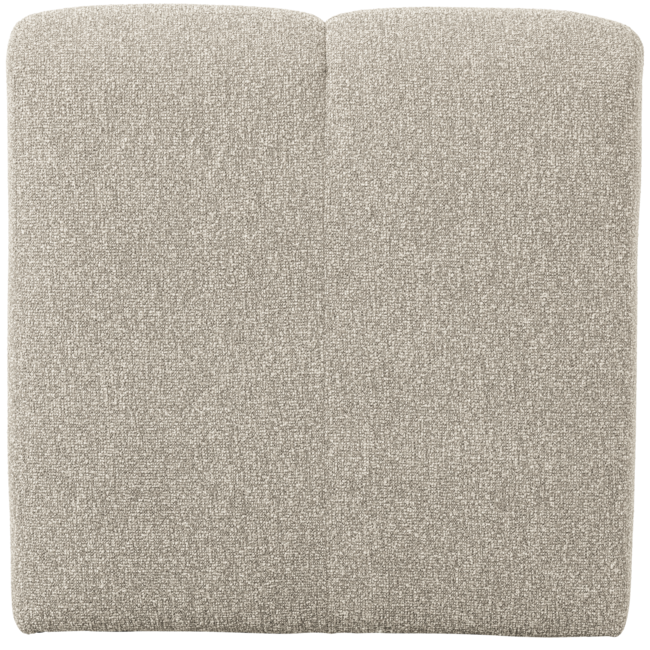 Woood Mojo Eetbankje 84cm Met Rugleuning Boucle Beige Melange