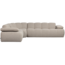 Woood Mojo Hoekbank Links Boucle Beige Melange