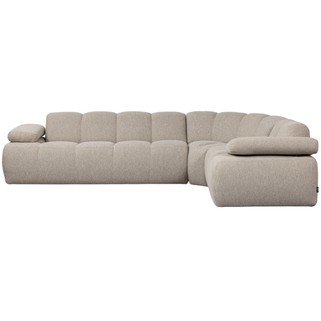 Woood Mojo Hoekbank Rechts Boucle Beige Melange