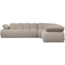 Woood Mojo Hoekbank Rechts Boucle Beige Melange