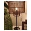 Light en Living Lampenkap RODGER bamboo Bruin Ø30x25 cm