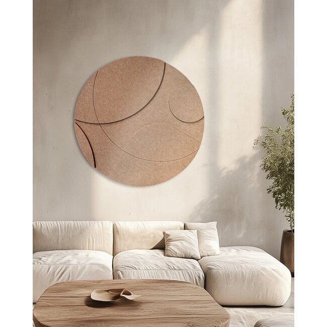 Wandkraft Orbital Balance Akoestisch Wandpaneel van Wandkraft