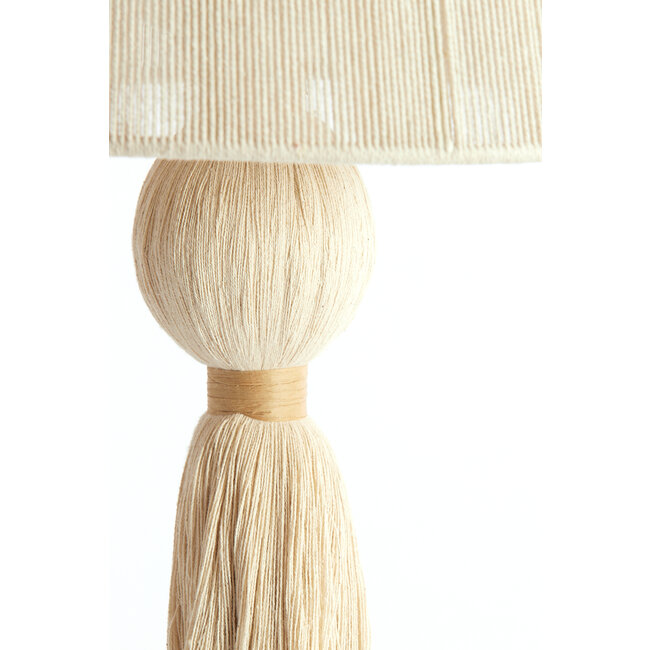 Light en Living Tafellamp Ø31x70 cm ESPINO  crème+naturel
