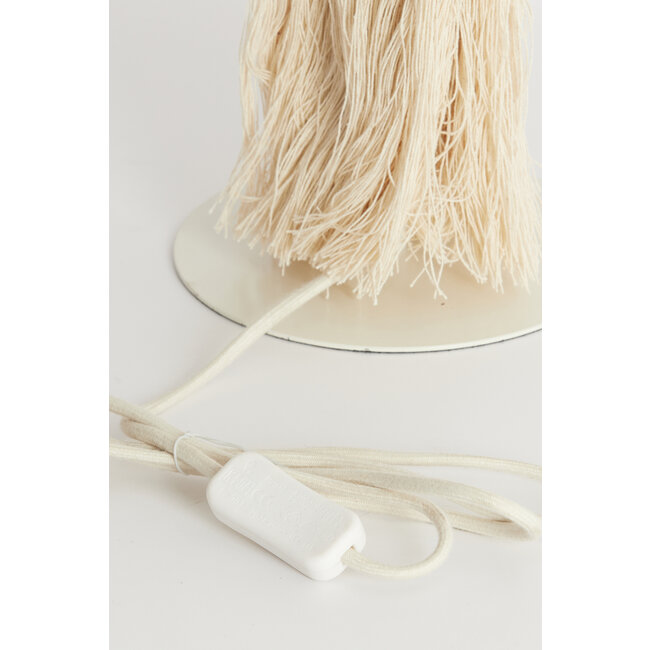 Light en Living Tafellamp Ø31x70 cm ESPINO  crème+naturel