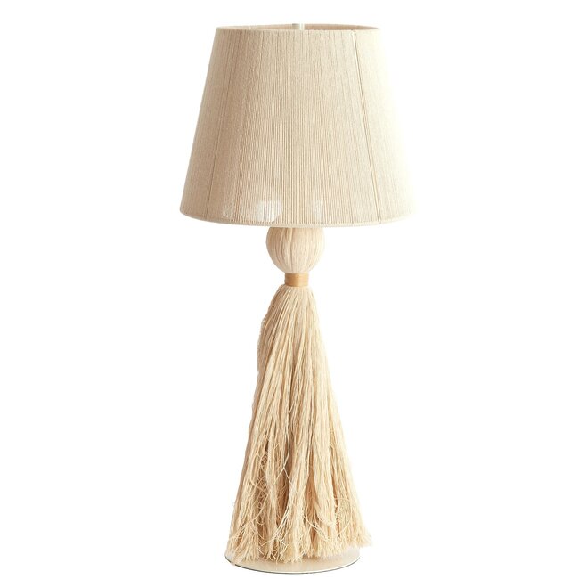 Light en Living Tafellamp Ø31x70 cm ESPINO  crème+naturel