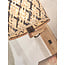 Good&Mojo Wandlamp Java met plank naturel zwart - Good&Mojo