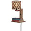 Good&Mojo Wandlamp Java met plank naturel zwart - Good&Mojo