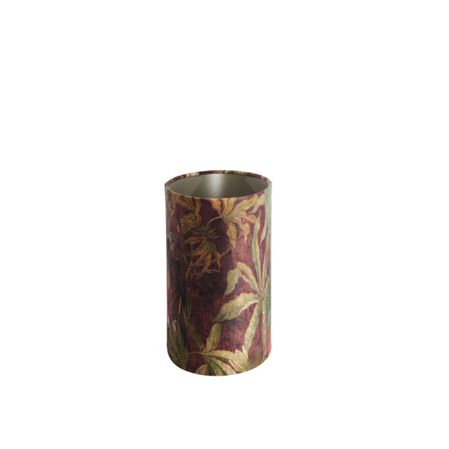 Light en Living Lampenkap ovaal recht smal 38-17,5-28 cm PASSION paars