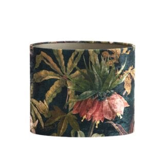 Light en Living Lampenkap ovaal recht smal 30-15-25 cm PASSION glans groen