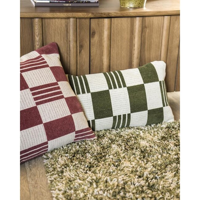 By Boo Kussen Twist 35x55 cm – groen