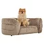 Richmond Interiors  Huisdierenbed Bingo Bergen 104 taupe chenille