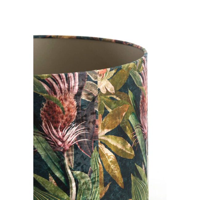 Light en Living Lampenkap cilinder 40-40-30 cm PASSION glans groen