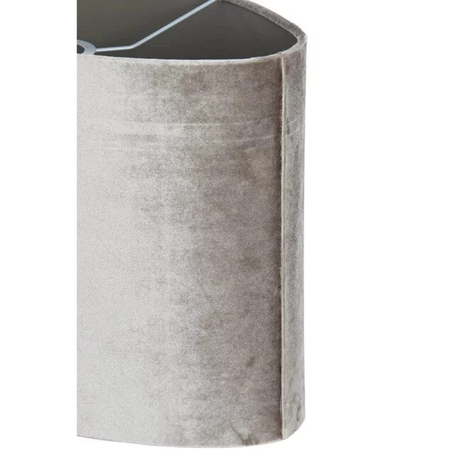 Light en Living Lampenkap ovaal recht smal 30-15-25 cm PALATA taupe