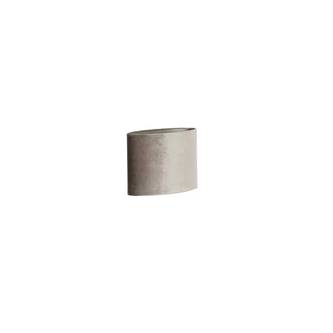 Light en Living Lampenkap ovaal recht smal 30-15-25 cm PALATA taupe