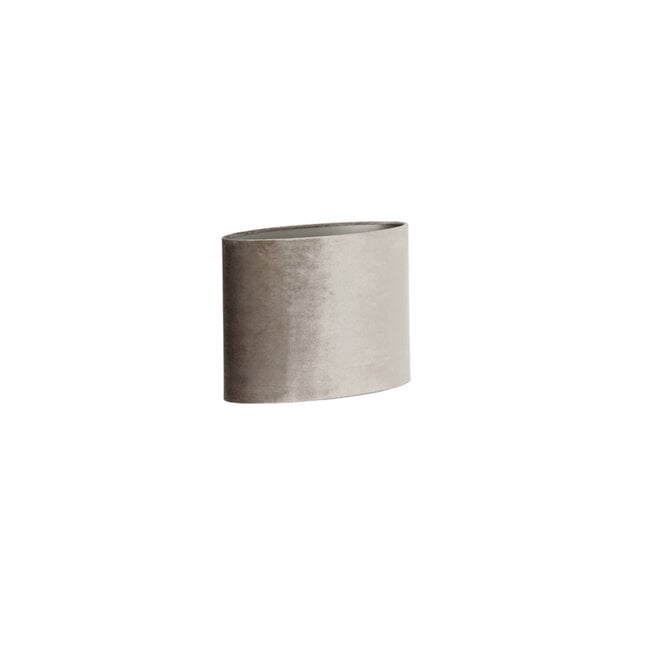 Light en Living Lampenkap ovaal recht smal 45-21-32 cm PALATA taupe