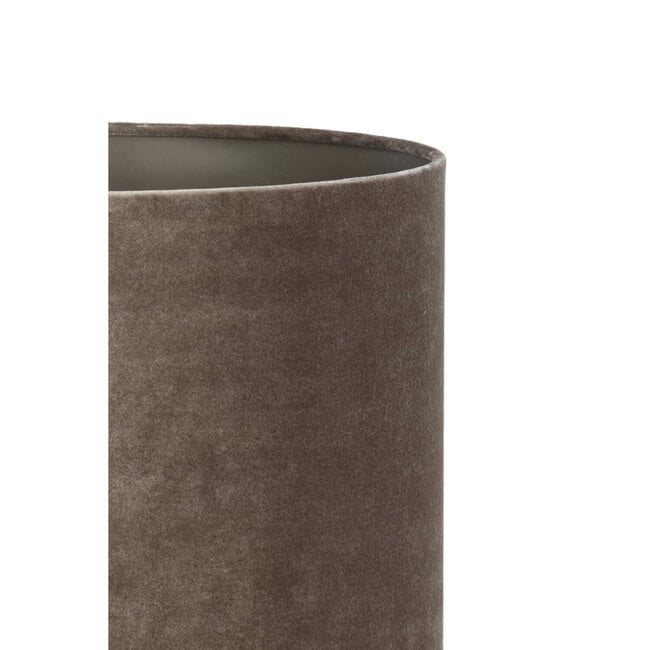 Light en Living Lampenkap cilinder 30-30-21 cm PALATA taupe