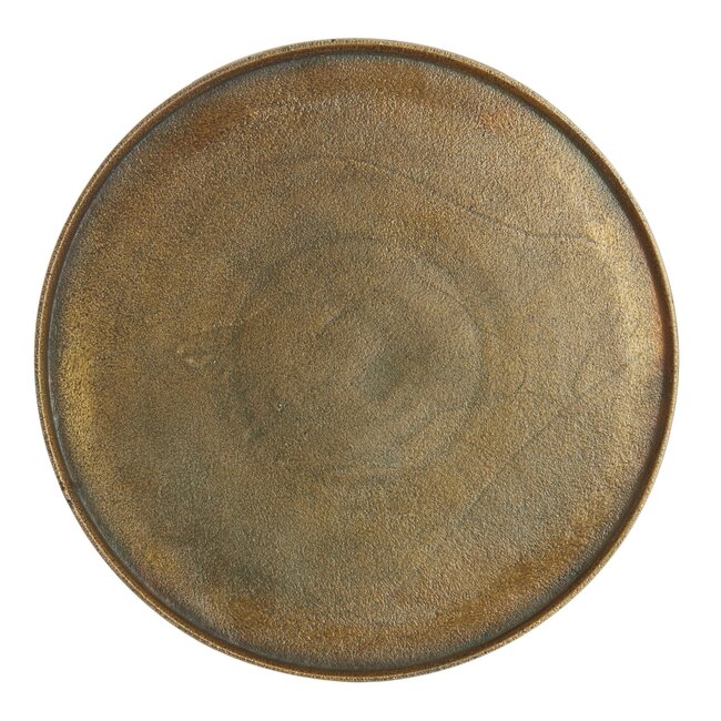 Light en Living Schaal Ø40x1,5 cm MAES antiek brons