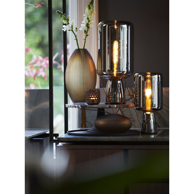 Light en Living Schaal Ø40x1,5 cm MAES zwart
