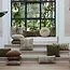 Light en Living Kussen 60x30 cm JEMBANA zand+olijf groen