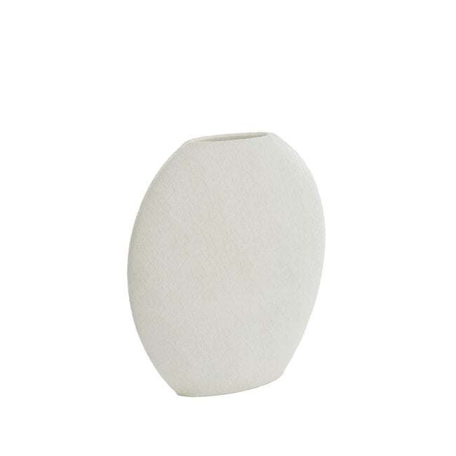 Light en Living Vaas deco 51x14x50 cm RENDA crème