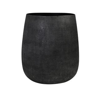 Light en Living Pot deco Ø39x42 cm GENOLI mat zwart
