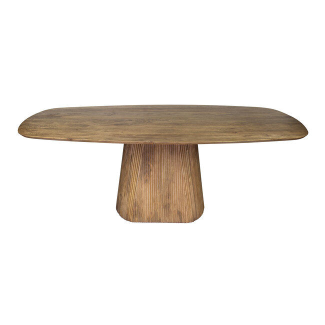 WoonStijl Eettafel Wave centrale poot 215 cm